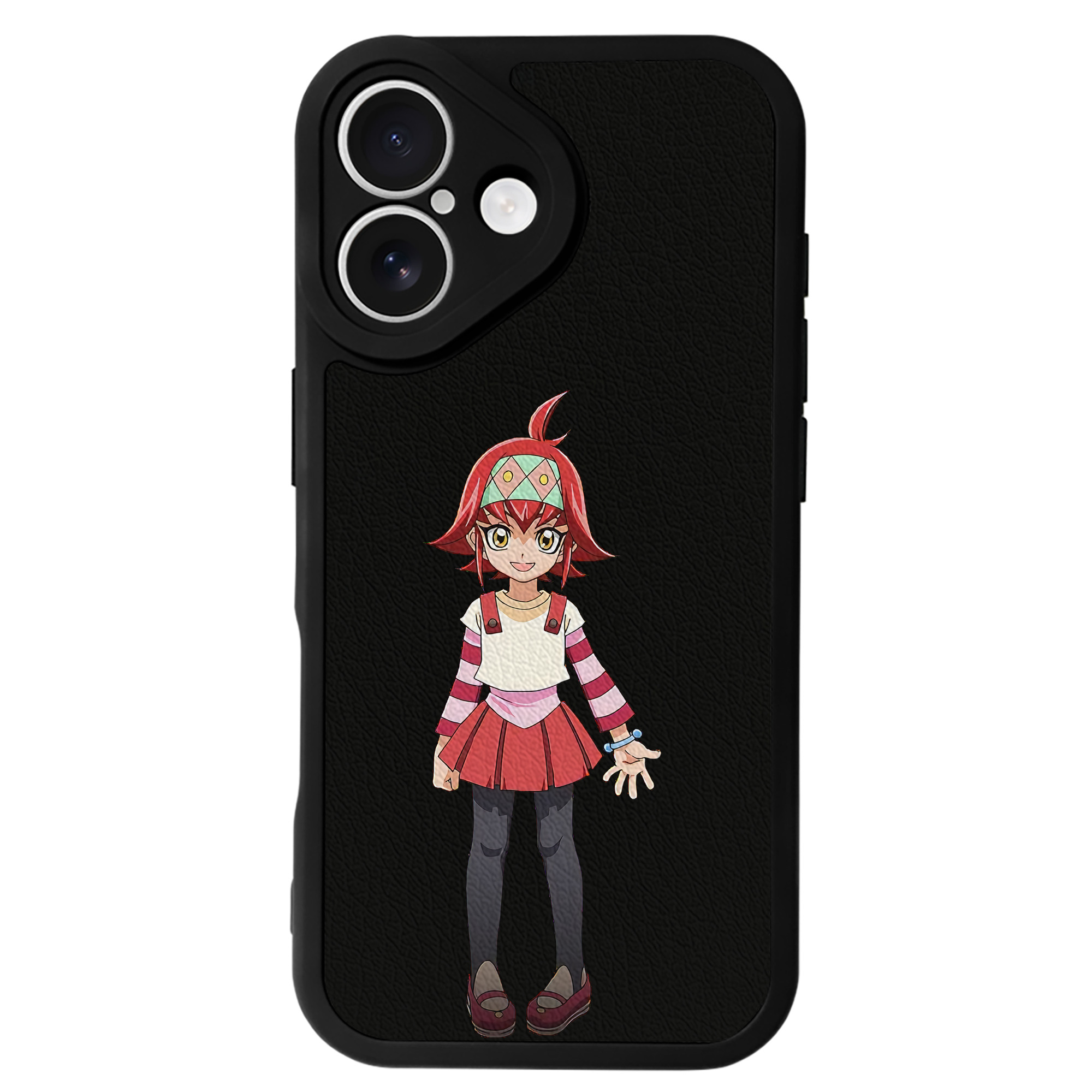 （画像用） 遊☆戯☆王 Yu-Gi-Oh! 【iPhone 16シリーズ対応】シリコンスマホケース（レザー調） 材質：シリコン